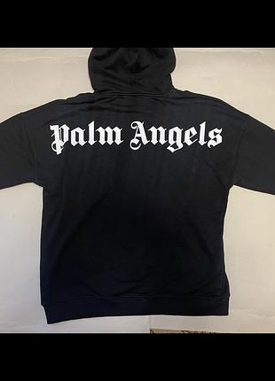 Худі чоловіче palm angels чорне 2