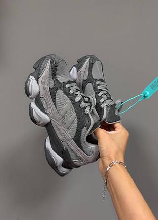 Кроссовки new balance 9060r graphite grey