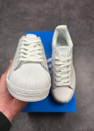 Кроссовки adidas superstar classic all white 4
