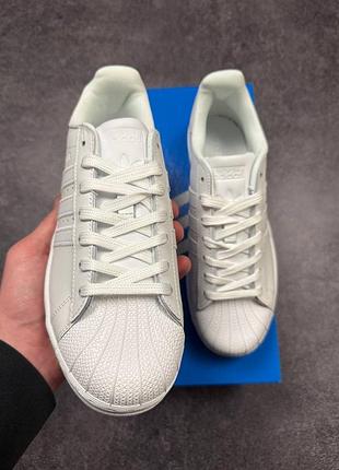 Кроссовки adidas superstar classic all white 5