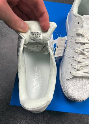 Кроссовки adidas superstar classic all white 9
