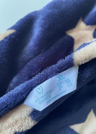 Теплая плюшевая пижама primark 4