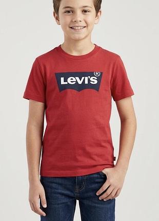 Нова футболка levi’s 8–10 років 128-132 см batwing logo
