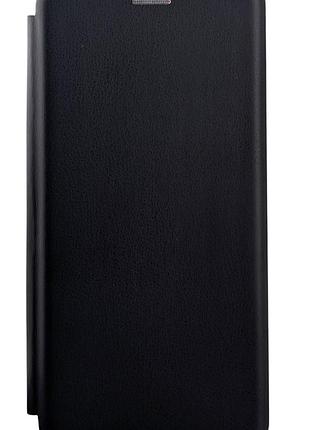 Чохол-книжка premium для xiaomi redmi note 14 pro 4g на магніті з підставкою чорний