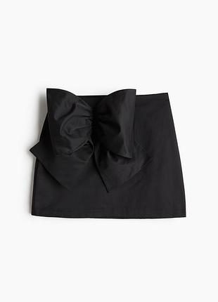 Міні-спідниця h&m з великим декоративним бантом