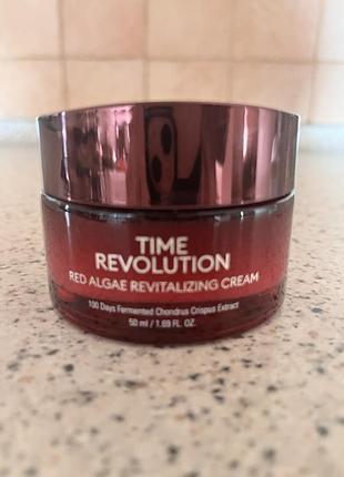 Missha time revolution red algae revitalizing cream, 50 мл б/у