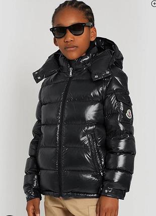 Куртка moncler на хлопчика в чорному кольорі 3