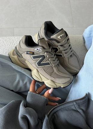 Кроссовки new balance 9060 beige / taupe cordura
