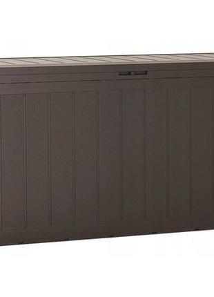 Садовий ящик-скриня для зберігання prosperplast boardebox mbbl280-440u коричнева