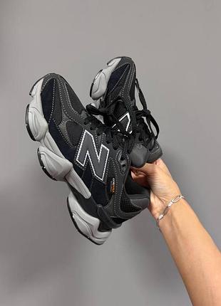 Кроссовки new balance 9060 black cordura