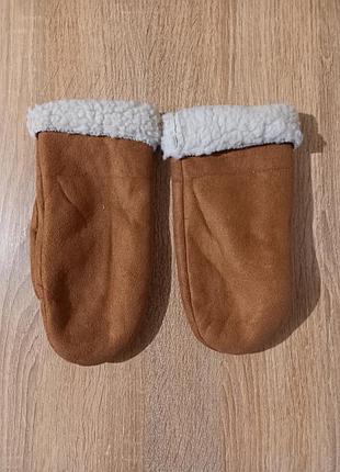 Варежки на меху 2