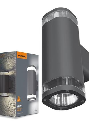 Led светильник архитектурный ar072g ip54 videx gu10x2