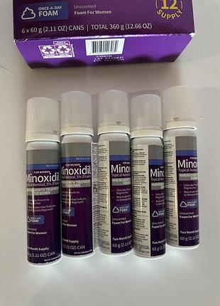 Пінка kirkland minoxidil 5% для жінок