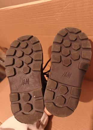 Демісезонні ботинки від h&m р. 24 5