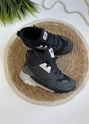 Черевики чорно сірі adidas