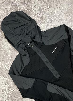 Спортивний лонгслів nike running чоловічий рашгард nike бігова кофта nike