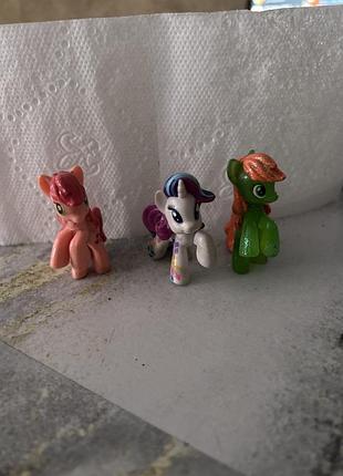 Іграшкові фігурки my little pony  за 1 різнокольорових поні