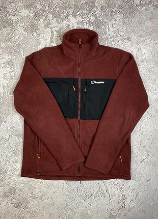 Флісова кофта berghaus l розмір чоловіча флісова куртка berghaus