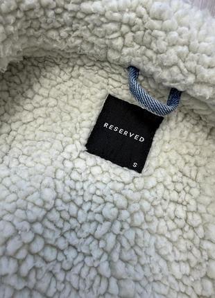 Куртка джинсова утеплена reserved s 4