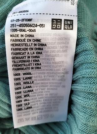 Кофта шерстяная uniqlo 3