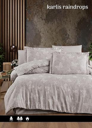 Постільна білизна issi home сатин люкс сімейний розмір megan quicksilver