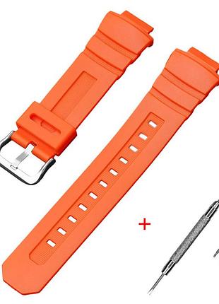 Ремешок для casio g-shock g-7700 orange si