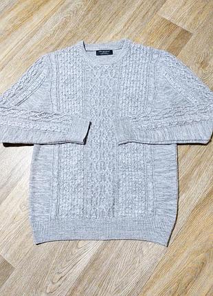 Чоловічий сірий светр primark, розмір м.