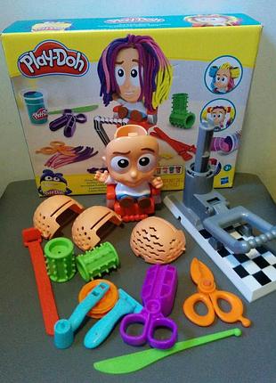 Набор для лепки hasbro play-doh парикмахерская