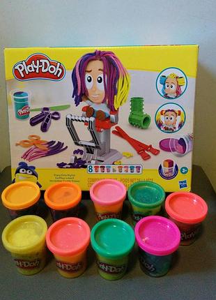Набор для лепки hasbro play-doh парикмахерская 2