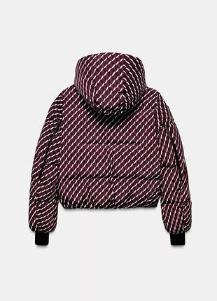 Пуховик water resistant windproof recco® technology ski collection, лижна куртка zara ski collection, 8073/023/681 4