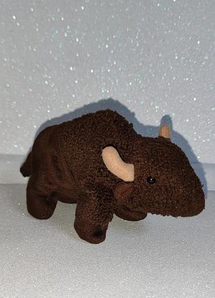 Коллекционная игрушка ty beanie babies - бизон roam (1998) / оригинал