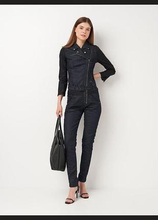 Комбинезон джинсовый женский g-star raw m темно-синий