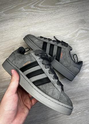 Кросівки чоловічі adidas campus 00s сірі, розмір 39 25см