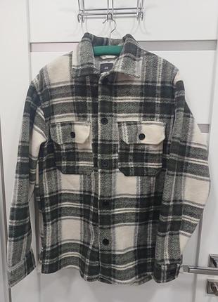 Рубашка теплая мужская h&amp;m, размер s