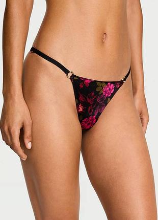 Женские трусики стринги victoria’s secret с принтом