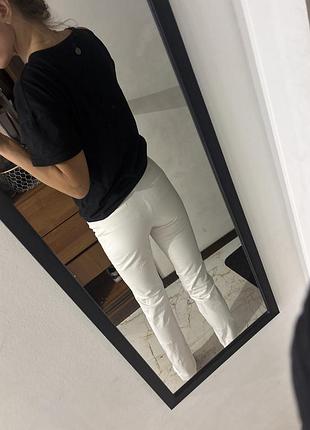 Брюки жіночі massimo dutti білі 6