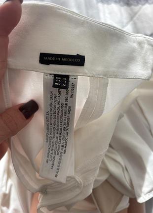 Брюки жіночі massimo dutti білі 9