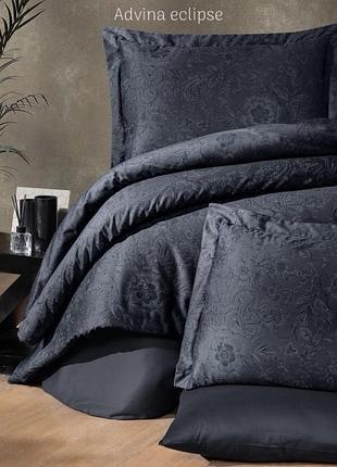 Постільна білизна issi home сатин люкс сімейний розмір advina eclipse