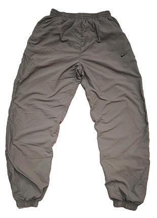 Винтажные нейлоновые спортивные штаны nike vintage 00-02 брюки найк в виде adidas puma lacoste polo ralph lauren fred perry stussy corteiz fred