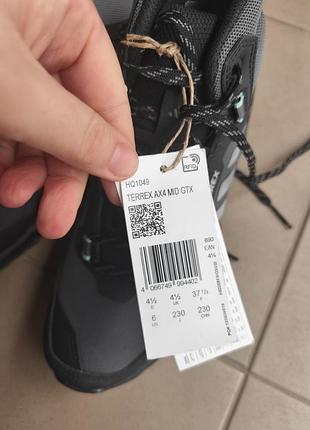 Новые ботинки adidas terrex gore tex 5