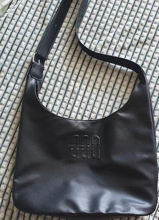Сумка жіноча miu miu чорна