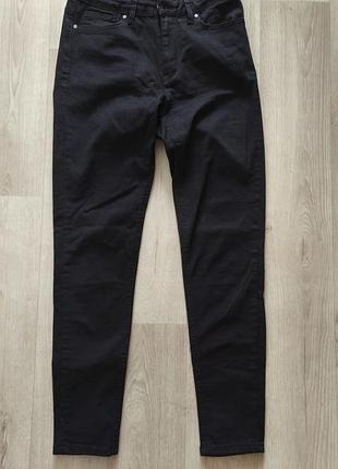 Джинси жіночі karol denim скінні чорні розмір 38 (m)