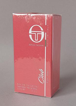 Sergio tacchini club for her 50 мл для жінок (оригінал)