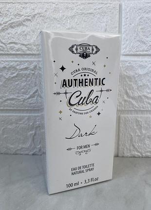 Authentic dark for men 100 мл чоловіча туалетна вода спрей