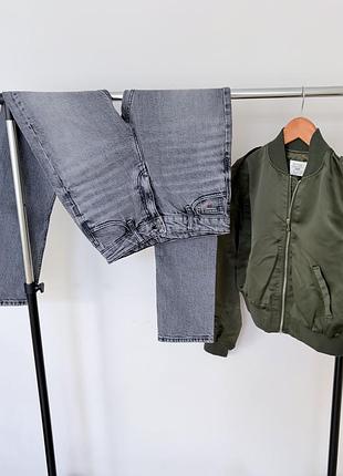 Джинси жіночі esprit mom сірі, розмір 34