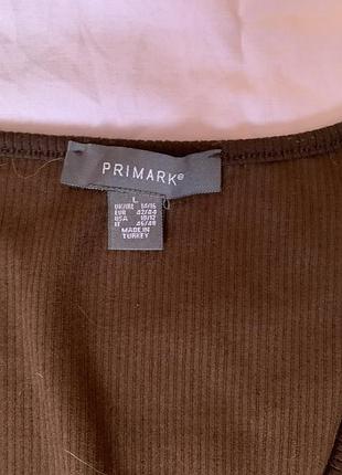 Жіночий топ primark коричневий 3