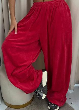 Брюки женские велюровые 6