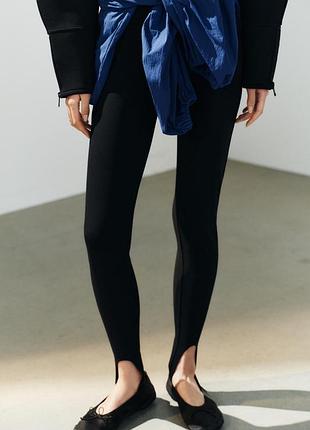 Спортивные балетки женские черные zara new