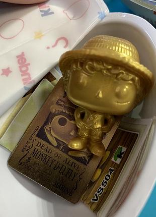 Колекційна фігуркк vs504 kinder joy one piece funko pop / кіндер джой ван піс, монкі ді луффі