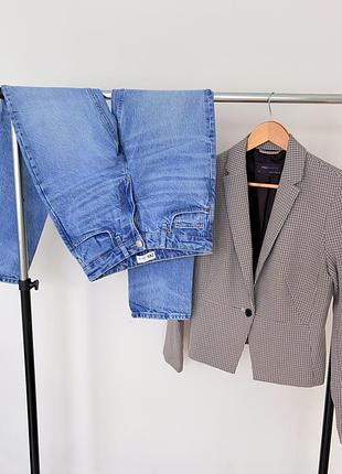Жіночі джинси zara mom блакитні розмір 34